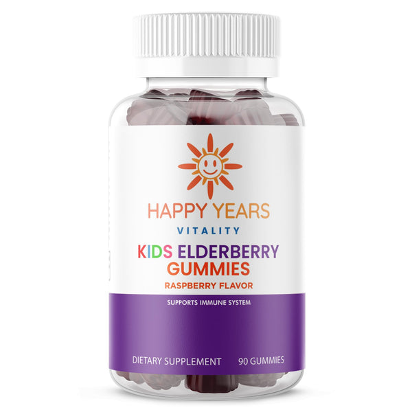 Elderberry Gummies Vegan (Kids) - Happy Years