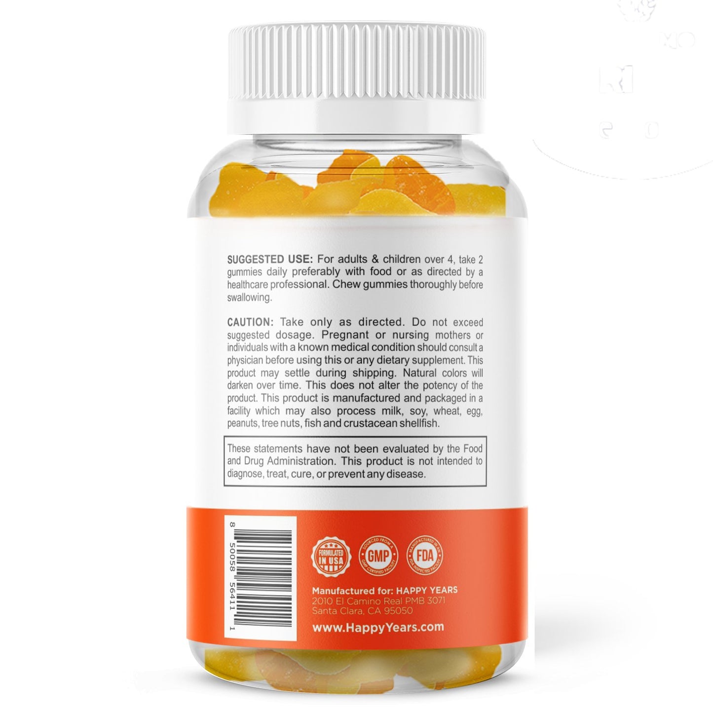 Vitamin C Gummies (Kids) - Happy Years