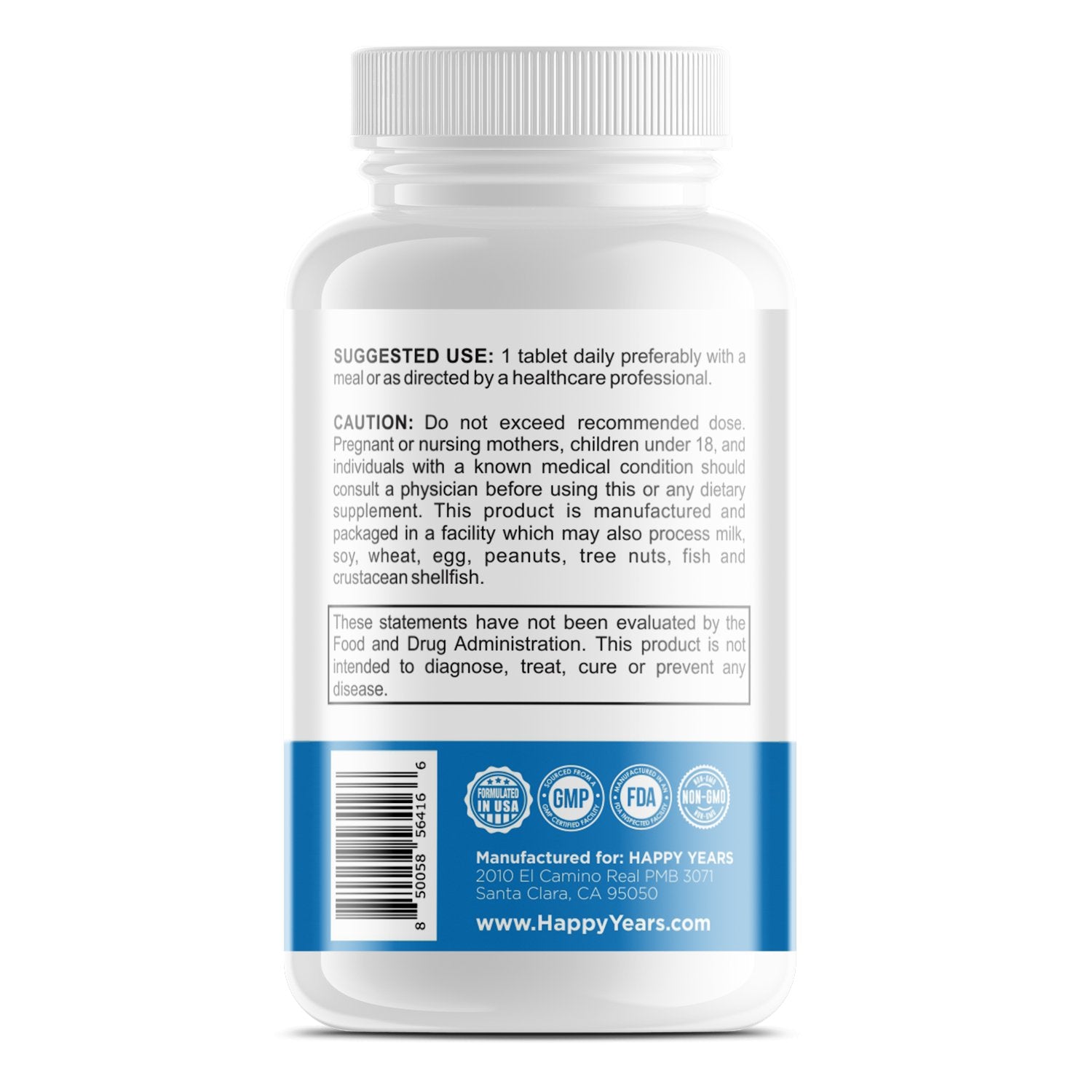 Zinc 50MG - Happy Years